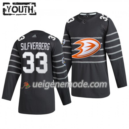 Kinder Anaheim Ducks Trikot Jakob Silfverberg 33 Grau Adidas 2020 NHL All-Star Authentic